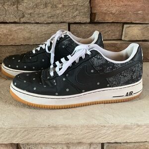 Nike Black and White Polka Dot Sneakers